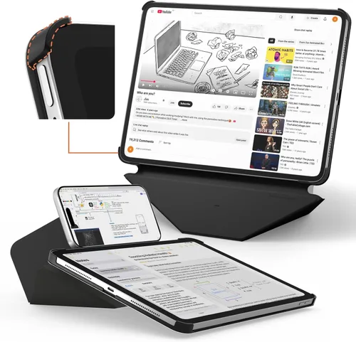 Vista 13 de MOFT Funda dinámica tipo folio para iPad Pro de 13 pulgadas (M5 2025 / M4 2024) – [Protección de esquina reforzada] Soporte magnético delgado