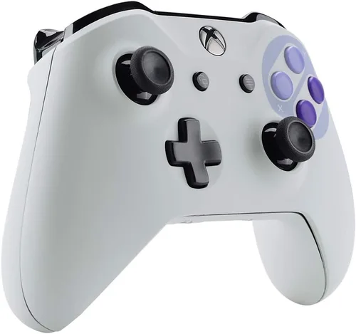Vista 4 de eXtremeRate Classics SNES Style Soft Touch Front - Carcasa de repuesto para mando Xbox One S X y Xbox One X (modelo 1708)