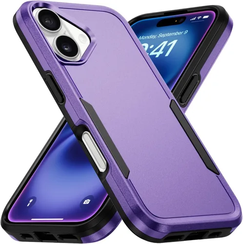 Vista 23 de Funda compatible con iPhone 11, protección resistente, a prueba de golpes, a prueba de caídas, a prueba de polvo, antiarañazos, para 11, color negro