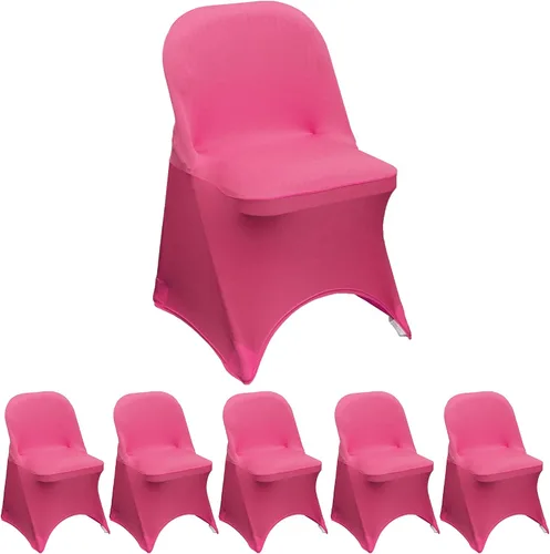 Vista 65 de YOUR CHAIR COVERS - Funda para silla plegable de elastano elástica, color negro