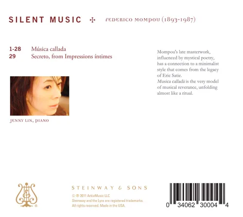 Vista 3 de Mompou Musica callada Silent Music