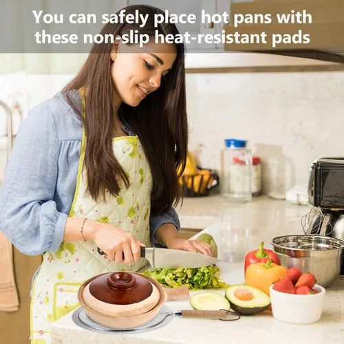 Vista 7 de DOITOOL Accesorios para parrilla Almohadilla de aislamiento para difusor de calor: 2 piezas de acero inoxidable para estufas de horno, bandeja