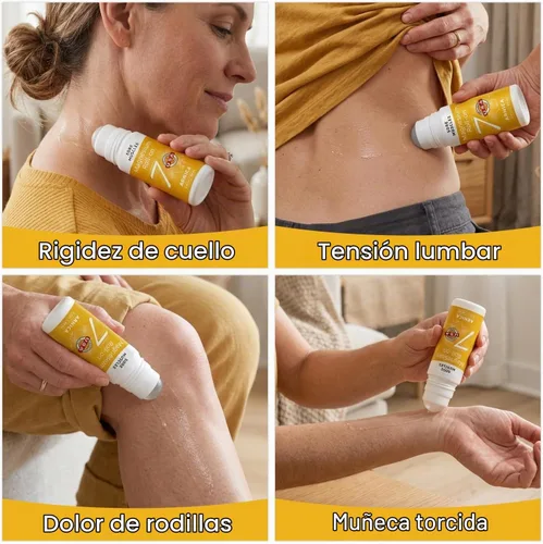 Vista 4 de Seven Minerals Arnica de magnesio Roll On Stick – Relajante muscular totalmente natural para dolores musculares, dolor de espalda y calambres