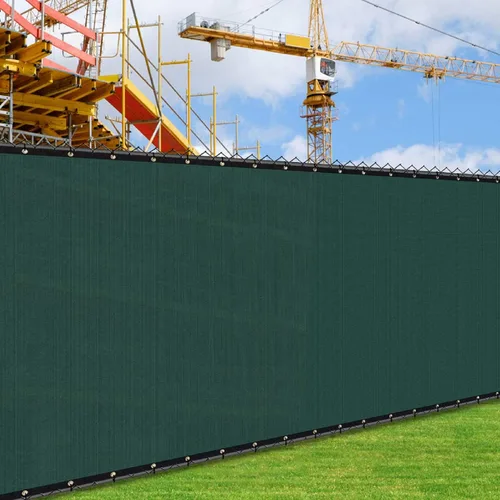 Vista 10 de iCover 3x10 pies de valla de pantalla de privacidad para balcón, cubierta de valla de barandilla resistente a los rayos UV para porche, terraza Gris