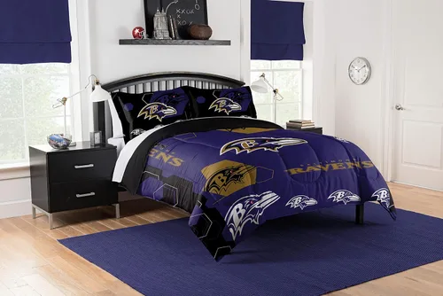 Vista 114 de Northwest NFL Unisex-Adult Comforter and Sham Set Safety