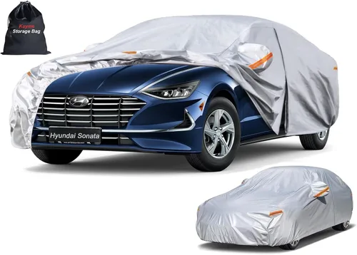 Vista 65 de Kayme Funda para Automóvil SUV de 6 Capas Ajuste Personalizado para Acura MDX (2001-2025) Impermeable Todo Clima para Automóviles, Cubierta Completa