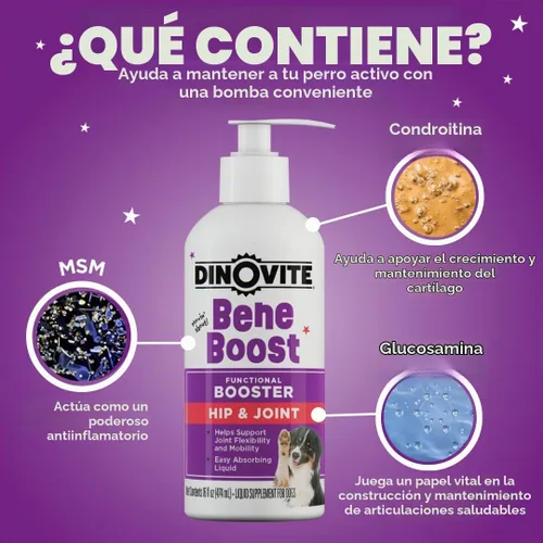 Vista 3 de Dinovite BeneBoost - Cubrealimentos para cadera y articulaciones