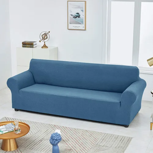Vista 4 de Joccun - Funda elástica para sofá, 1 unidad, repelente al agua, para sofá de 3 cojines, hecha de jacquard de elastano, lavable, ideal para la sala