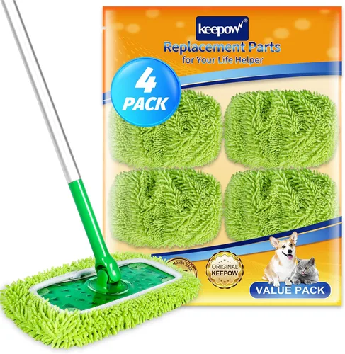 Vista 14 de KEEPOW Almohadillas de microfibra reutilizables compatibles con Swiffer