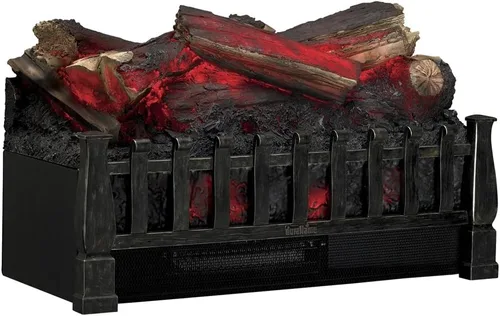 Vista 4 de Juego Duraflame ElectricLog, calentador eléctrico.