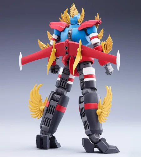 Vista 2 de Aoshima Nueva serie Gattai: Robot Atlanger & Atori Hotaka Kit de modelo de plástico