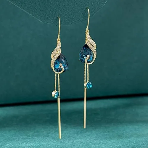 Vista 5 de Aretes para mujer, hechos a mano de plata de ley 925, con espiral, para mujer