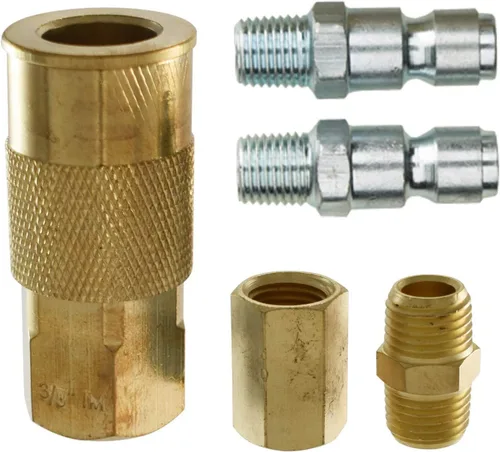 Vista 5 de Campbell Hausfeld Acoplador de aire I/M, macho NPT, MP323400AV