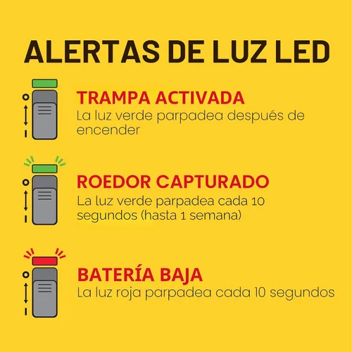 Vista 9 de Victor Trampa electrónica para ratones, paquete de 2, trampas eléctricas