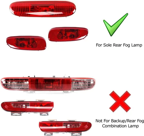 Vista 2 de iJDMTOY Kit de habilitación de lámpara antiniebla trasera LED compatible con MINI Cooper R56 R57 R58 F59 F55 F56 F57, incluye (1) bombilla LED