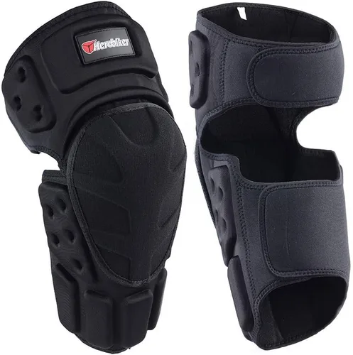 Vista 8 de HEROBIKER Rodilleras protectoras para motocicleta, rodilleras protectoras para bicicleta de motocross
