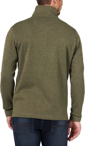 Vista 3 de Wrangler Authentics - Sudadera para hombre (forro polar, cierre de cremallera)