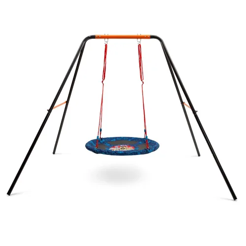 Vista 9 de Delta Children Paw Patrol - Columpio de platillo de 40 pulgadas para niños, se fija a juegos de columpios o árboles, incluye todos los accesorios