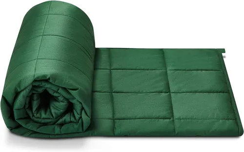 Vista 4 de TONGDADA Manta con peso para niños, 40 x 60 pulgadas, 10 libras, para niños de entre 80 y 125 libras, material de algodón de primera calidad