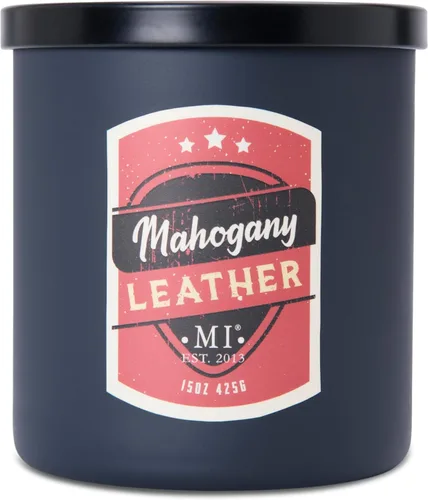 Vista 12 de Manly Indulgence Velas perfumadas de pino con pimienta para hombres, 2 mechas, mezcla de soja prémium de 15 onzas, quemaduras 60H, velas