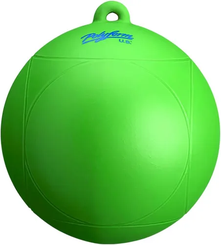 Vista 2 de Polyform WS-1 Green - Boya de esquí acuático (15 unidades), color verde