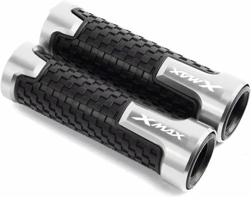 Vista 8 de Motorcycle Handlebar with Logo Xmax Motorcycle Handle Grip Ends Handlebar Grips for Yamaha Xmax300 X-max 300 2017 2018 2019 2020 Motorbike Handlebar