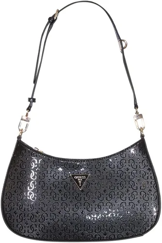 Vista 2 de GUESS Alexie Top - Bolso de hombro con cremallera, Estampado negro floral