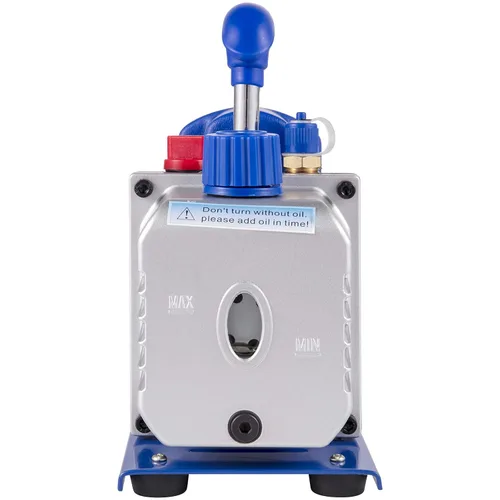 Vista 12 de VEVOR Cámara de vacío con bomba, bomba de vacío de 4CFM 1/3HP con cámara de vacío de alta capacidad de 2 galones, kit de cámara de bomba de vacío