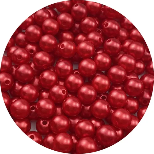 Vista 48 de 4000 piezas Cuentas de perlas para manualidades 3mm Perla de resina para hacer joyas Cuentas de perlas redondas a granel con agujero para collares