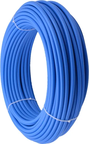 Vista 17 de SharkBite 1/2 pulgada x 100 pies azul PEX-B, tubería de agua flexible PEX para fontanería, U806B100