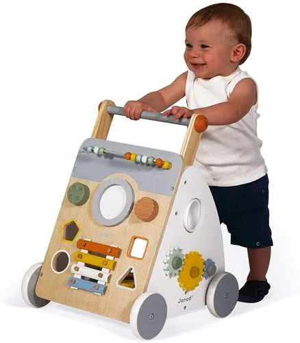 Vista 13 de Janod - Sweet Cocoon - Andador multiactividad para bebés - 12 meses +
