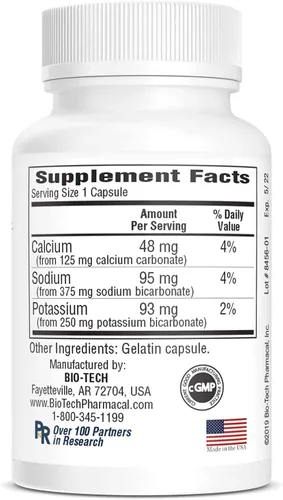 Vista 3 de Bio-Tech Pharmacal Tres sales (4.23 oz en polvo)