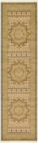 Vista 19 de Unique Loom Palace Collection - Alfombra Saray (2 pies x 3 pies 1 pulgada, rectangular, crema/marrón claro)