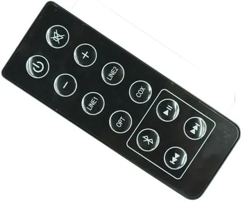 Vista 3 de HCDZ Mando a distancia de repuesto para altavoces Bluetooth de la estantería de Edifier R1280DB RC10E
