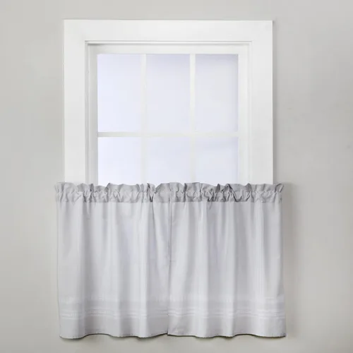 Vista 7 de SKL HOME por Saturday Knight Ltd. Adelyn Valance, 56x13, Gris