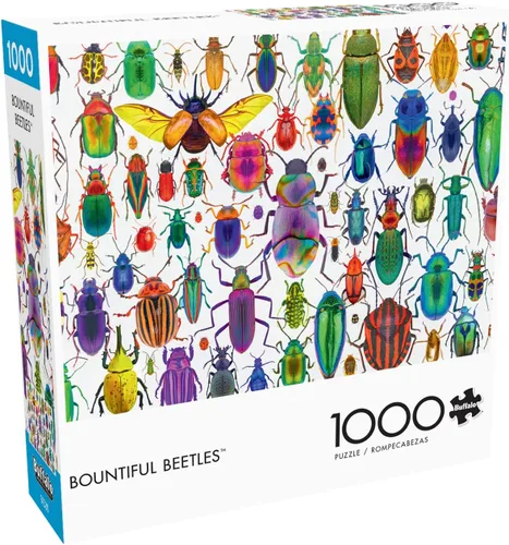 Vista 3 de Buffalo Games - Bountiful Beetles - Rompecabezas de 1000 piezas