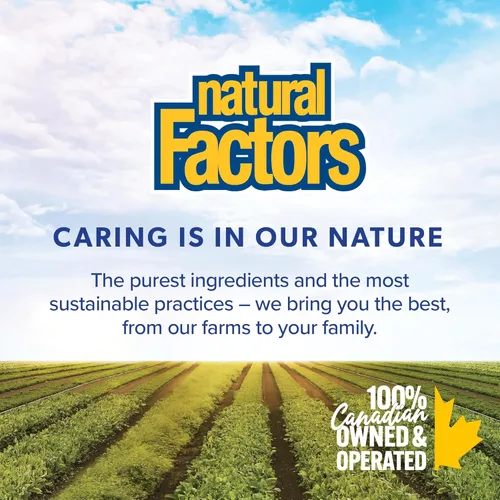 Vista 8 de Natural Factors PEA400 - Palmitoiletanolamida pura para alivio, apoya el sistema nervioso y las molestias ocasionales, sin OMG, 90 cápsulas