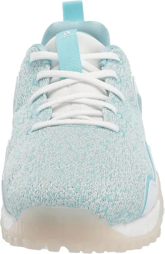 Vista 2 de adidas Zapatos de golf Codechaos 21 Primeblue sin espigas para mujer, White-screaming Pink-gray Two, B (W) Standard