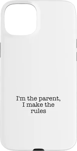 Vista 9 de I'm the parent, I make the rules Case for iPhone 16