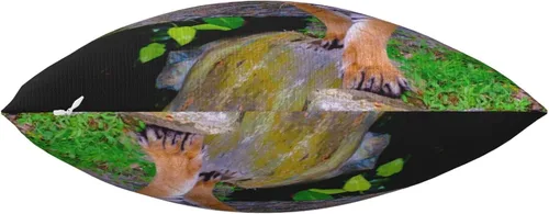 Vista 4 de VARUN Fundas de almohada de tigre feroz con estampado de animales salvajes y animales salvajes, funda de almohada decorativa para el hogar, sofá