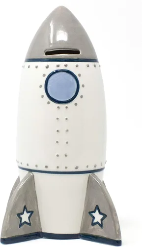 Vista 2 de Child to Cherish Alcancía Roger Rocket para niños
