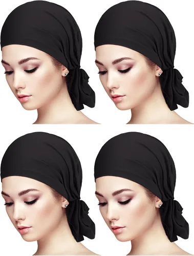 Vista 8 de Syhood Slip on Pre Tied Head Scarves for Women
