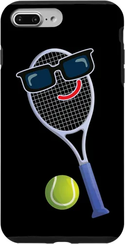 Vista 12 de Tennis Racket Tennis Ball Tennis Player Backhand Gift Case for iPhone 16