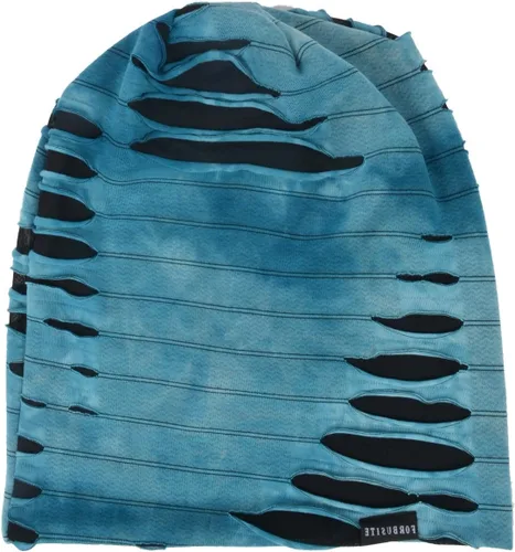 Vista 2 de JESSE · Rena Gorro de verano con diseño de calavera, a rayas, delgadoo, holgado para hombre 9A-azul