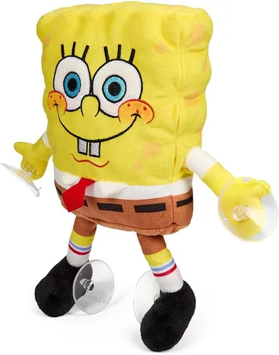 Vista 3 de Kidrobot Bob Esponja Happy Spongebob 8 pulgadas Plush Window Clinger