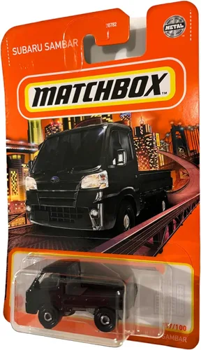 Vista 3 de Matchbox Power Grabs - Subaru Sambar 57/100 negro