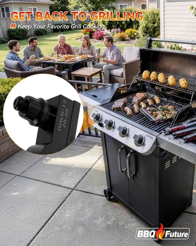 Vista 7 de Encendedor de parrilla DHLG-12 para CharBroil, reemplazo universal