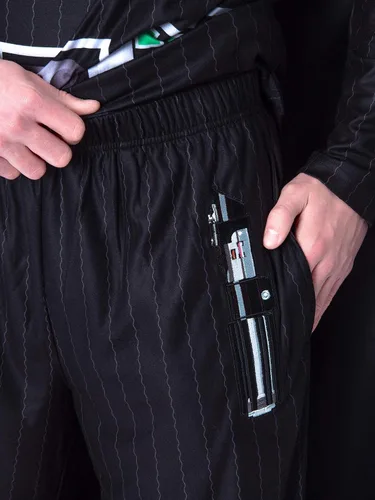 Vista 3 de Star Wars - Conjunto de pijama para hombre, diseño de Darth Vader