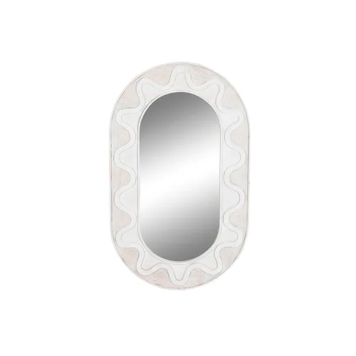 Vista 2 de Espejo de pared DKD Home Decor Blanco