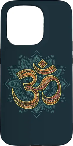 Vista 14 de Funda con diseño de mandala espiritual Om para iPhone 17